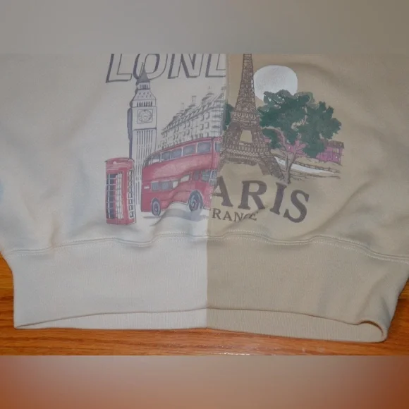 Women’s Abercrombie & Fitch cropped sweatshirt, size XXS - Picture 6 of 14